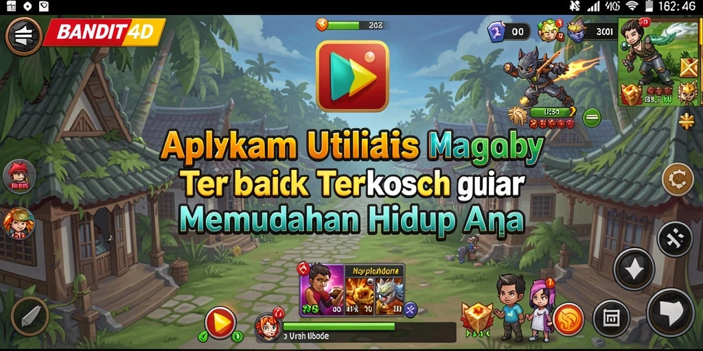 Tangkapan layar utama BANDIT4D yang menunjukkan berbagai alat utilitas.