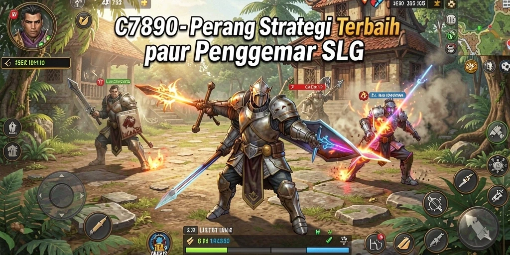 Gameplay C7890 yang menantang dan strategis.