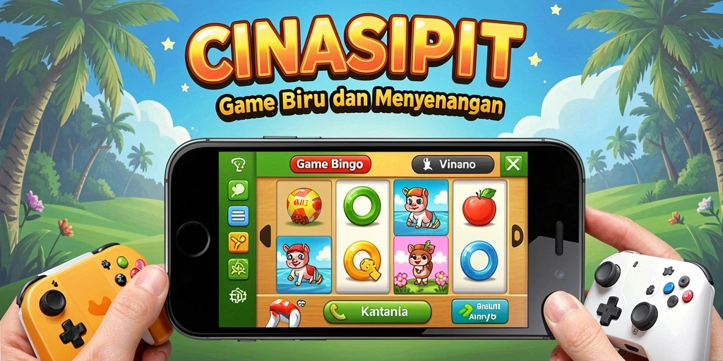 Menampilkan gameplay seru dari CINASIPIT Bingo.