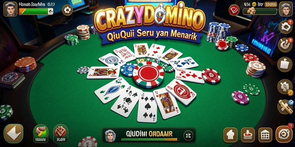 Tampilan gameplay seru dan tantangan dalam QiuQiu