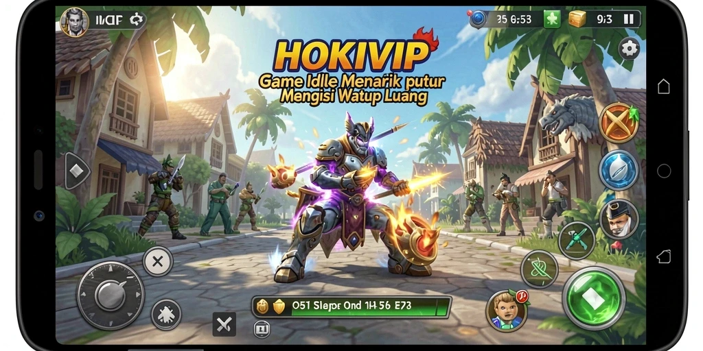 Tampilan gameplay HOKIVIP yang menarik dan mengasyikkan.
