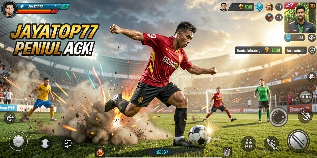 Gameplay menakjubkan di JAYATOP77 dengan aksi olahraga seru.