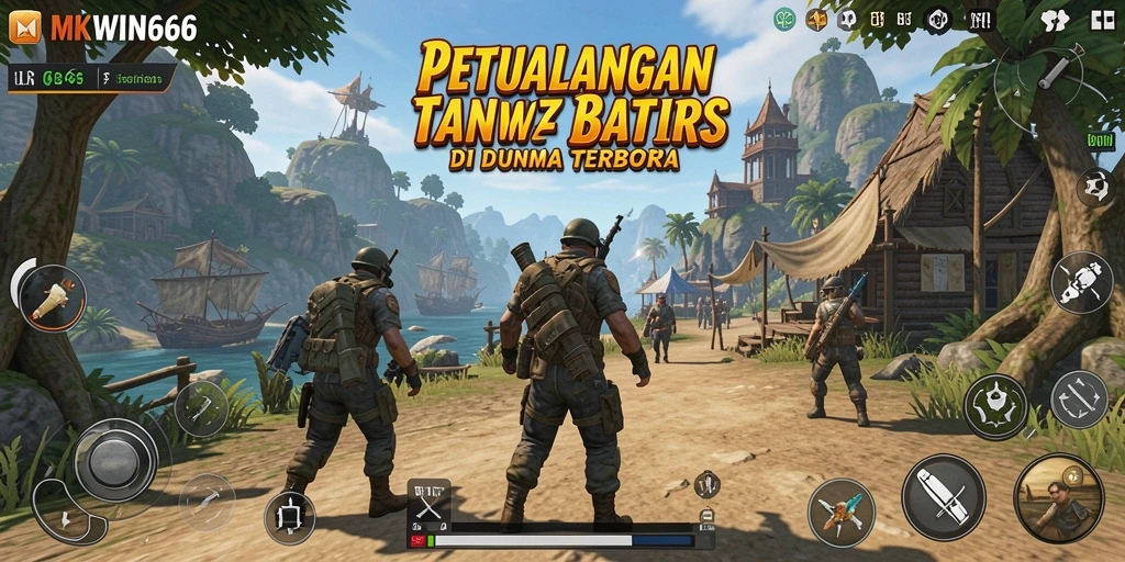 Gameplay seru di dunia terbuka yang penuh dengan petualangan.