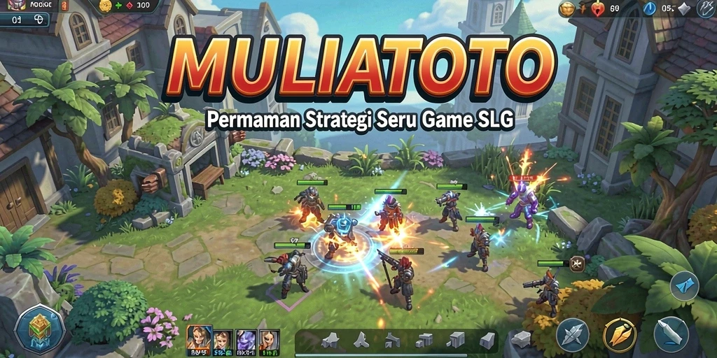 Screenshot gameplay seru dari MULIATOTO yang menunjukkan strategi pemain.