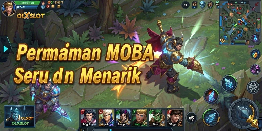 Tampilan gameplay menarik di OLXSLOT dengan aksi seru.