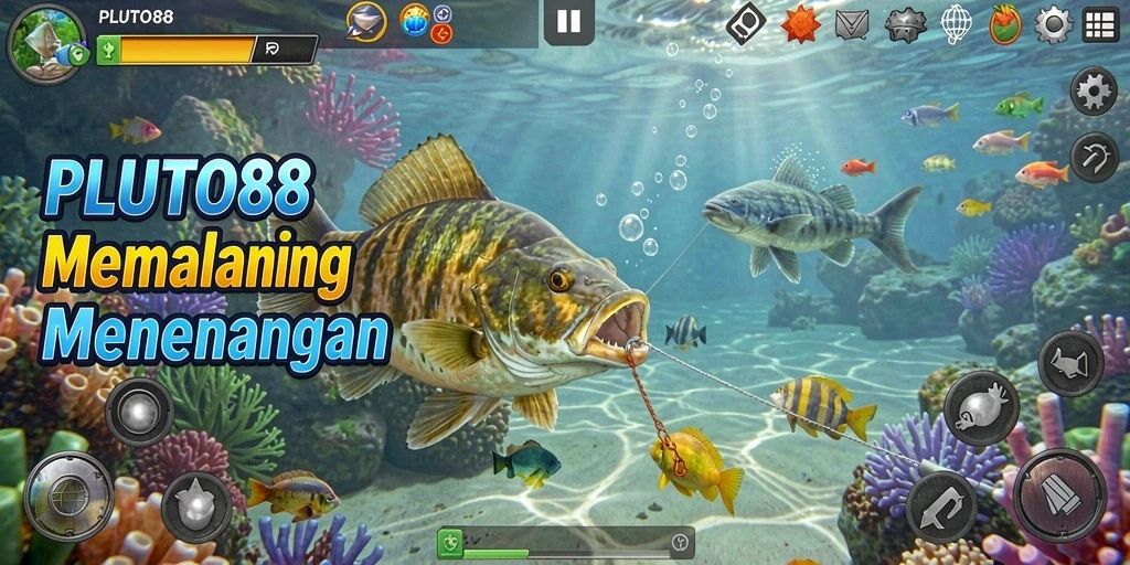 Tangkapan ikan yang menakjubkan dalam gameplay PLUTO88.