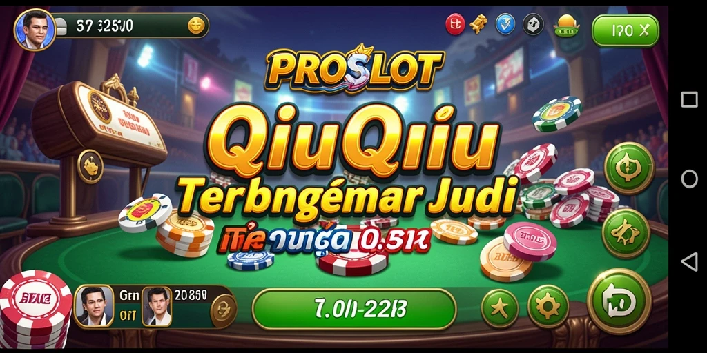 Tampilan gameplay QiuQiu yang mendebarkan di PROSLOT.