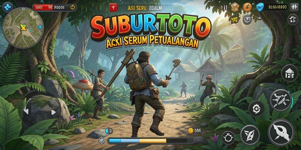 Tangkapan layar SUBURTOTO menunjukkan aksi intens dalam pertempuran.